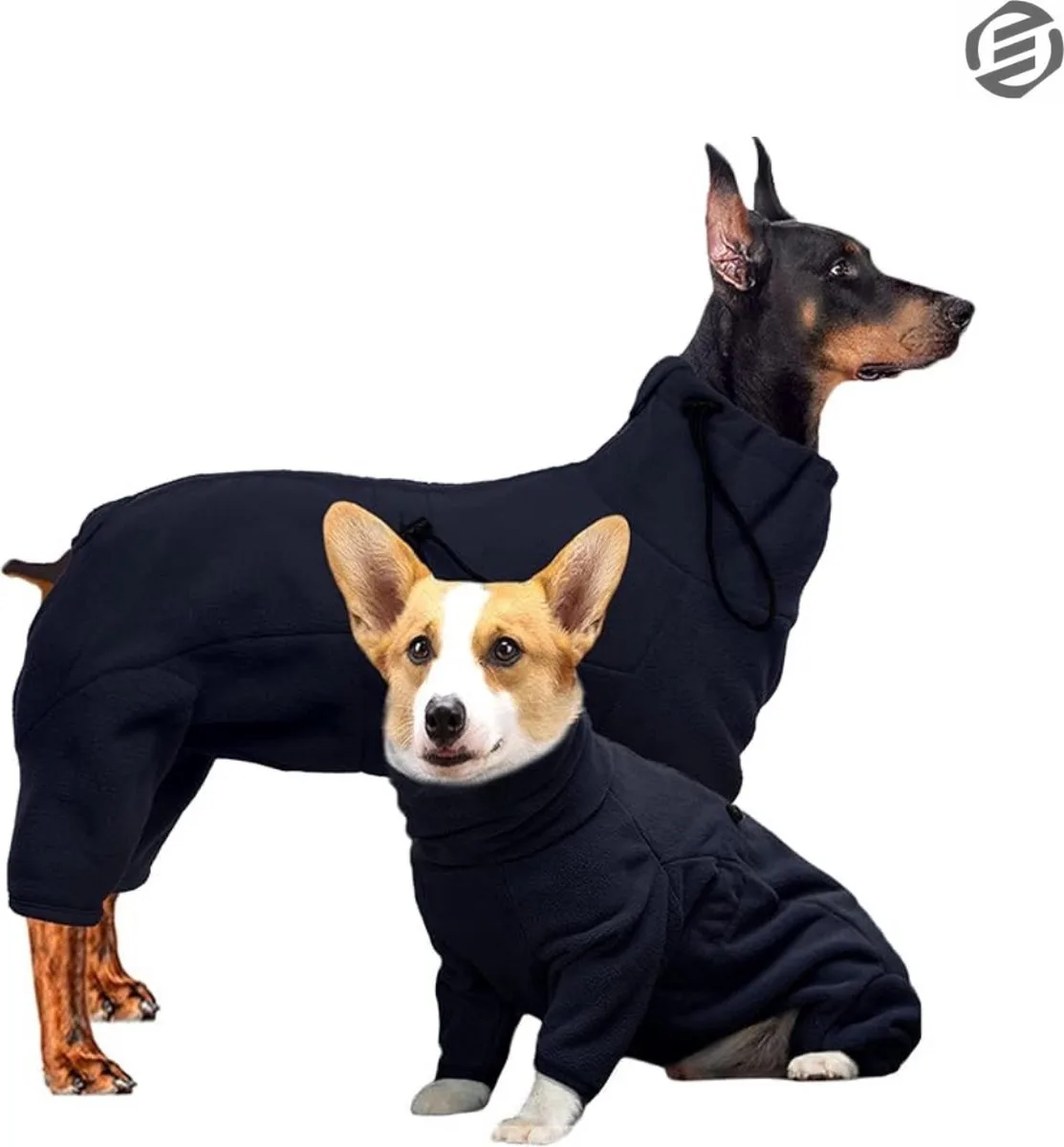 Honden Pyjama - Hondentrui - Honden Kleding - Hondenpyjama - Pyjama Voor Honden van Equivera – productfoto