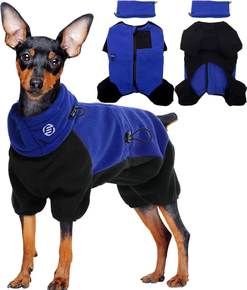 Honden Pyjama - Hondentrui - Honden Kleding - Hondenpyjama - Pyjama Voor Honden från Equivera i Blå – produktbild