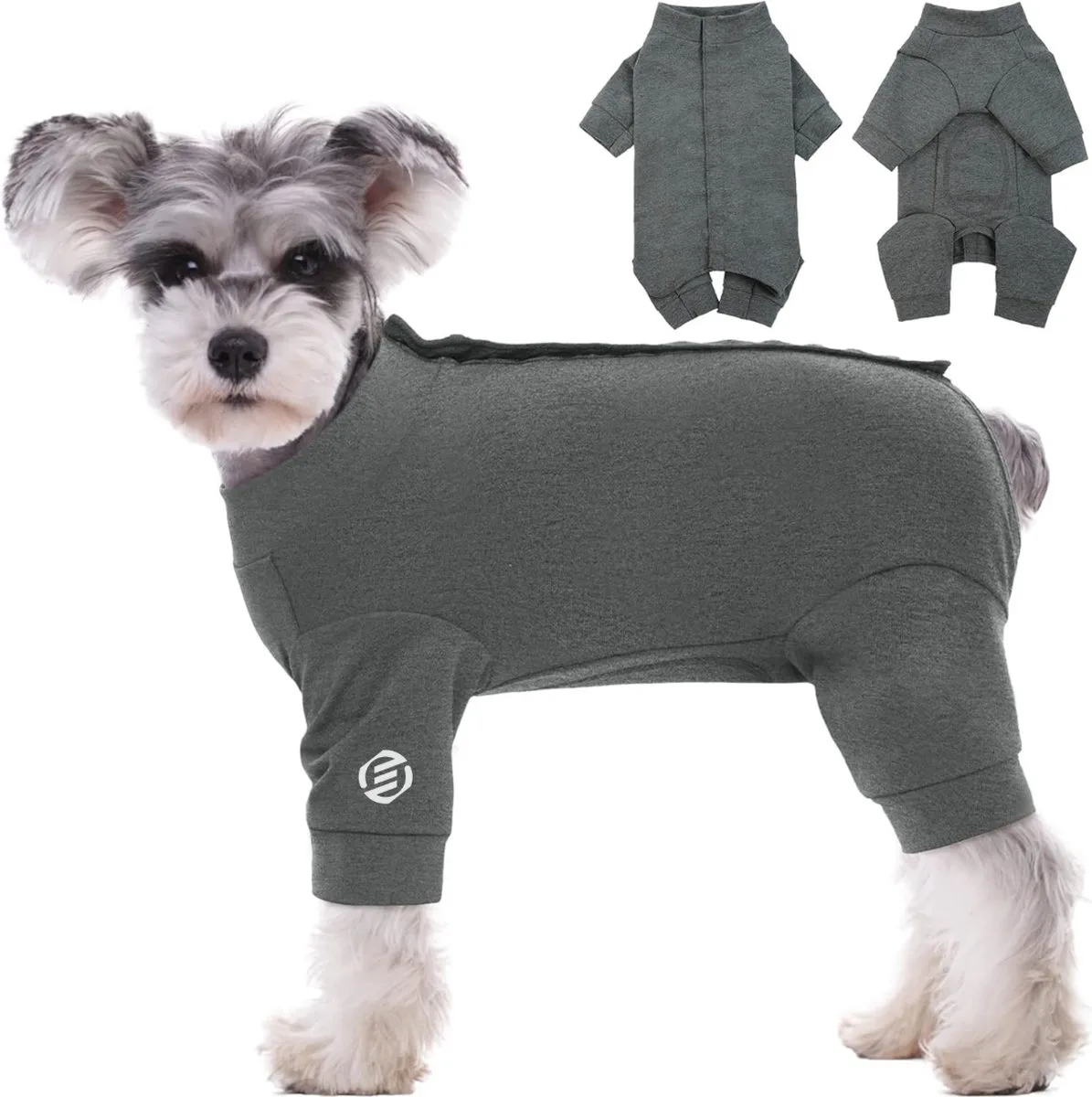 Honden Pyjama - Hondentrui - Honden Kleding - Hondenpyjama - Pyjama Voor Honden von Equivera in Grau – Produktfoto