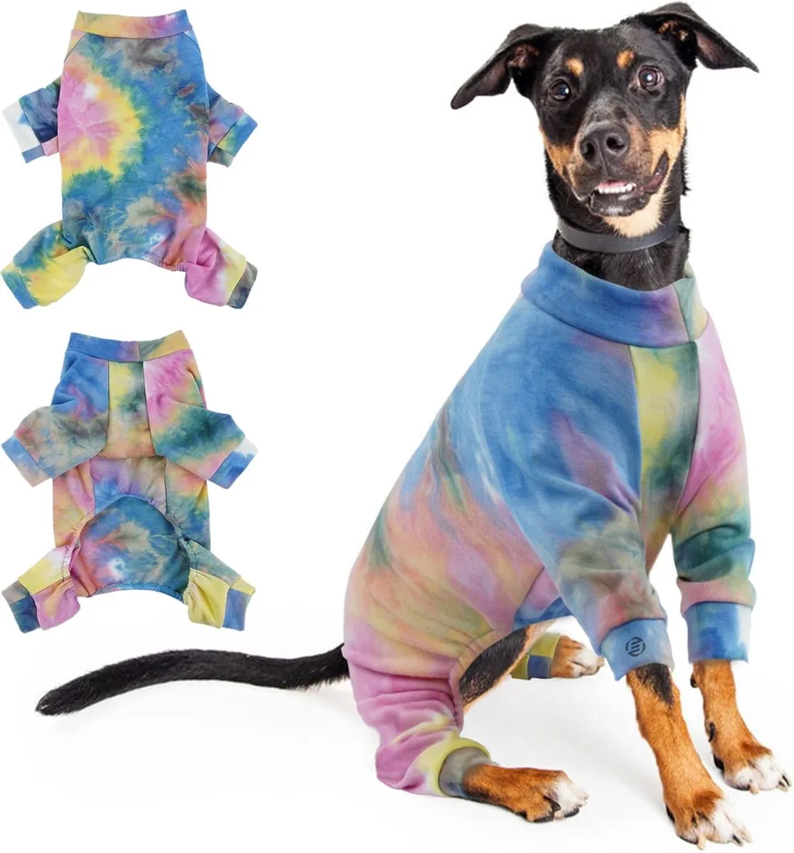 Honden Pyjama - Hondentrui - Honden Kleding - Hondenpyjama - Pyjama Voor Honden von Equivera in Regenboog – Produktfoto