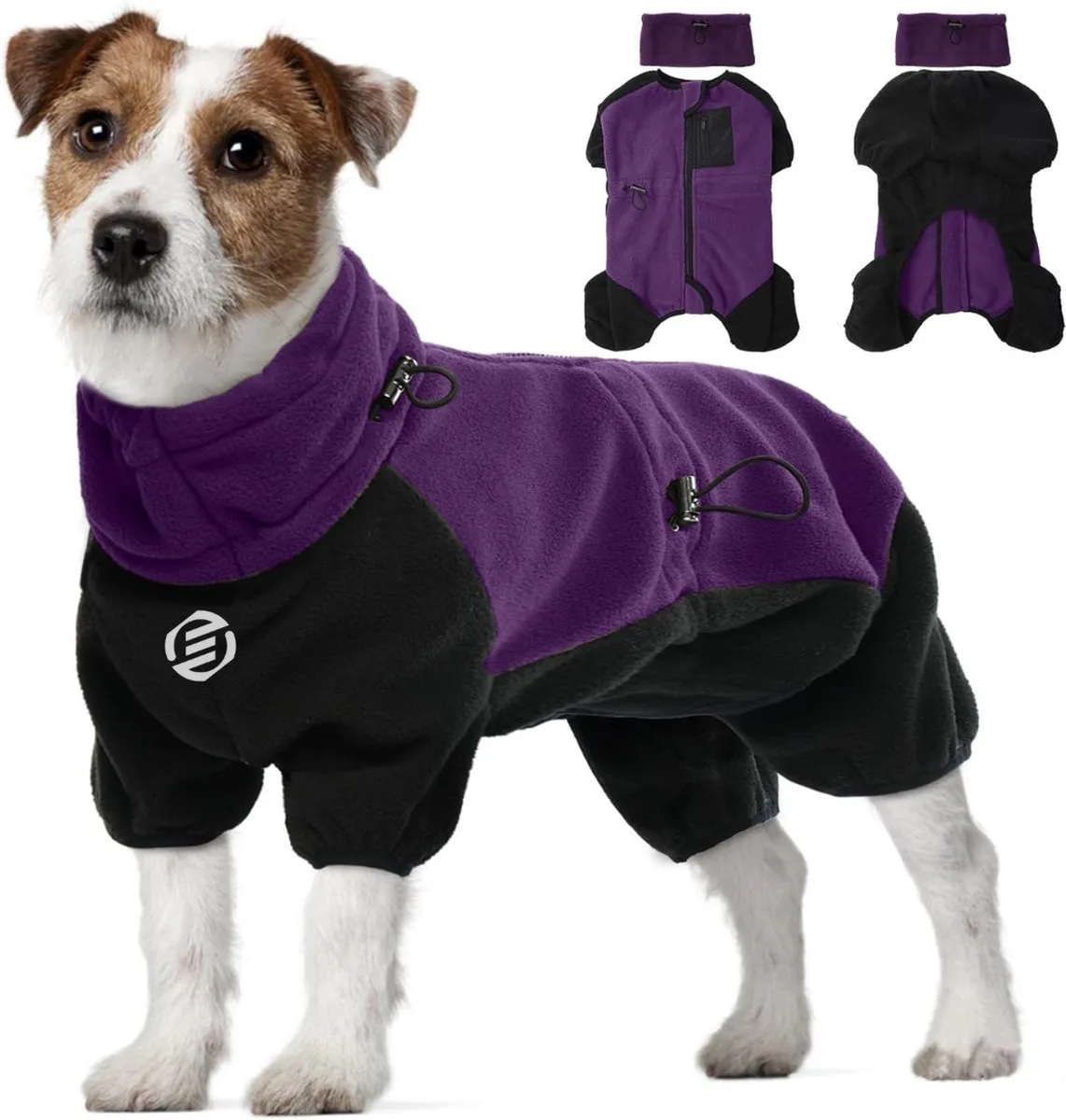 Honden Pyjama - Hondentrui - Honden Kleding - Hondenpyjama - Pyjama Voor Honden von Equivera in Lila – Produktfoto