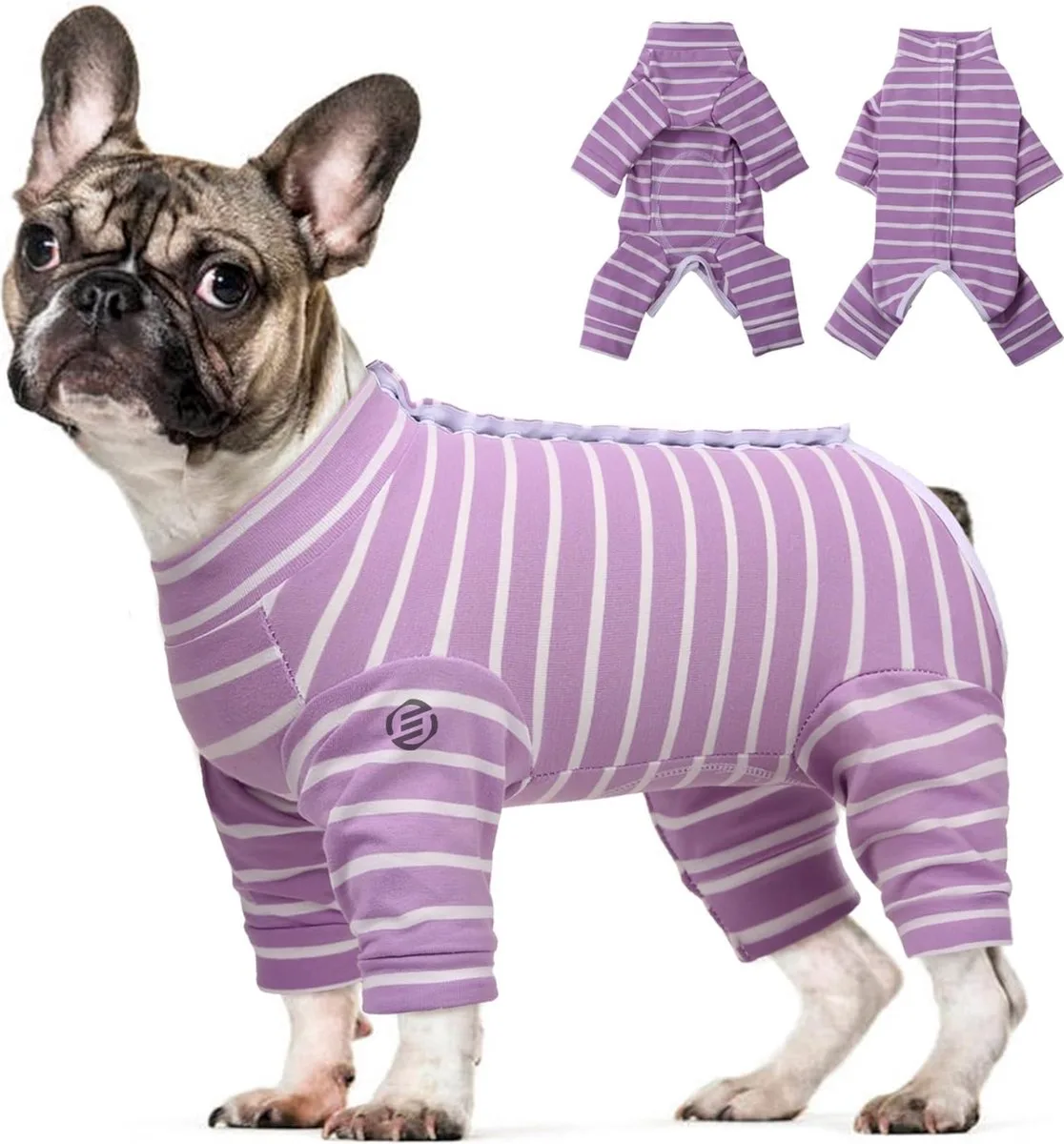 Honden Pyjama - Hondentrui - Honden Kleding - Hondenpyjama - Pyjama Voor Honden från Equivera i Lila – produktbild