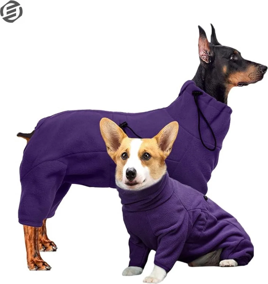 Honden Pyjama - Hondentrui - Honden Kleding - Hondenpyjama - Pyjama Voor Honden van Equivera – productfoto