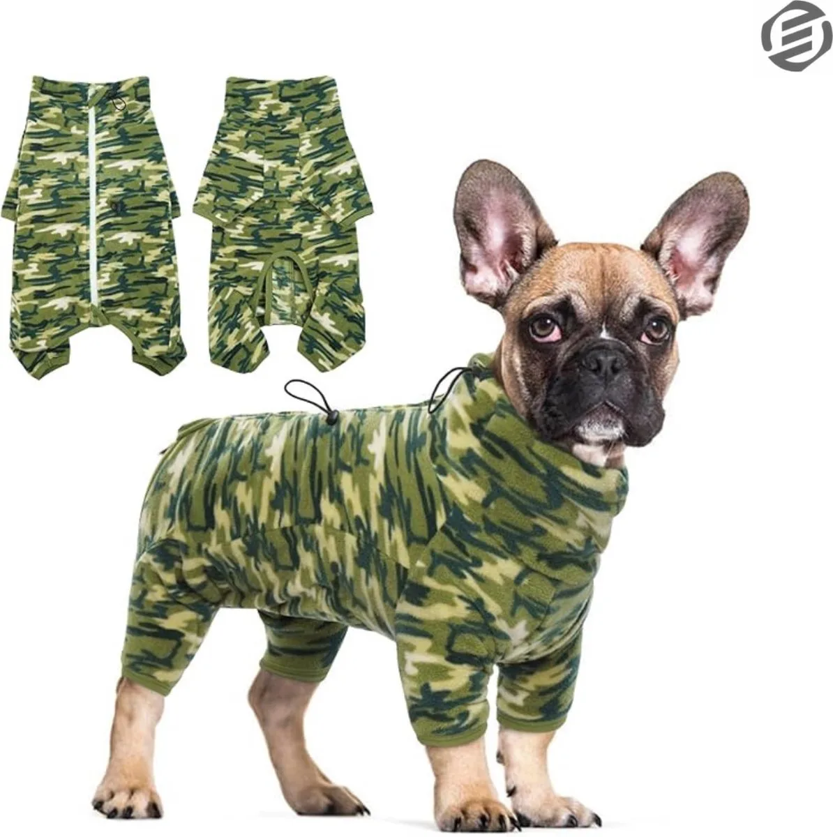 Honden Pyjama - Hondentrui - Honden Kleding - Hondenpyjama - Pyjama Voor Honden van Equivera – productfoto