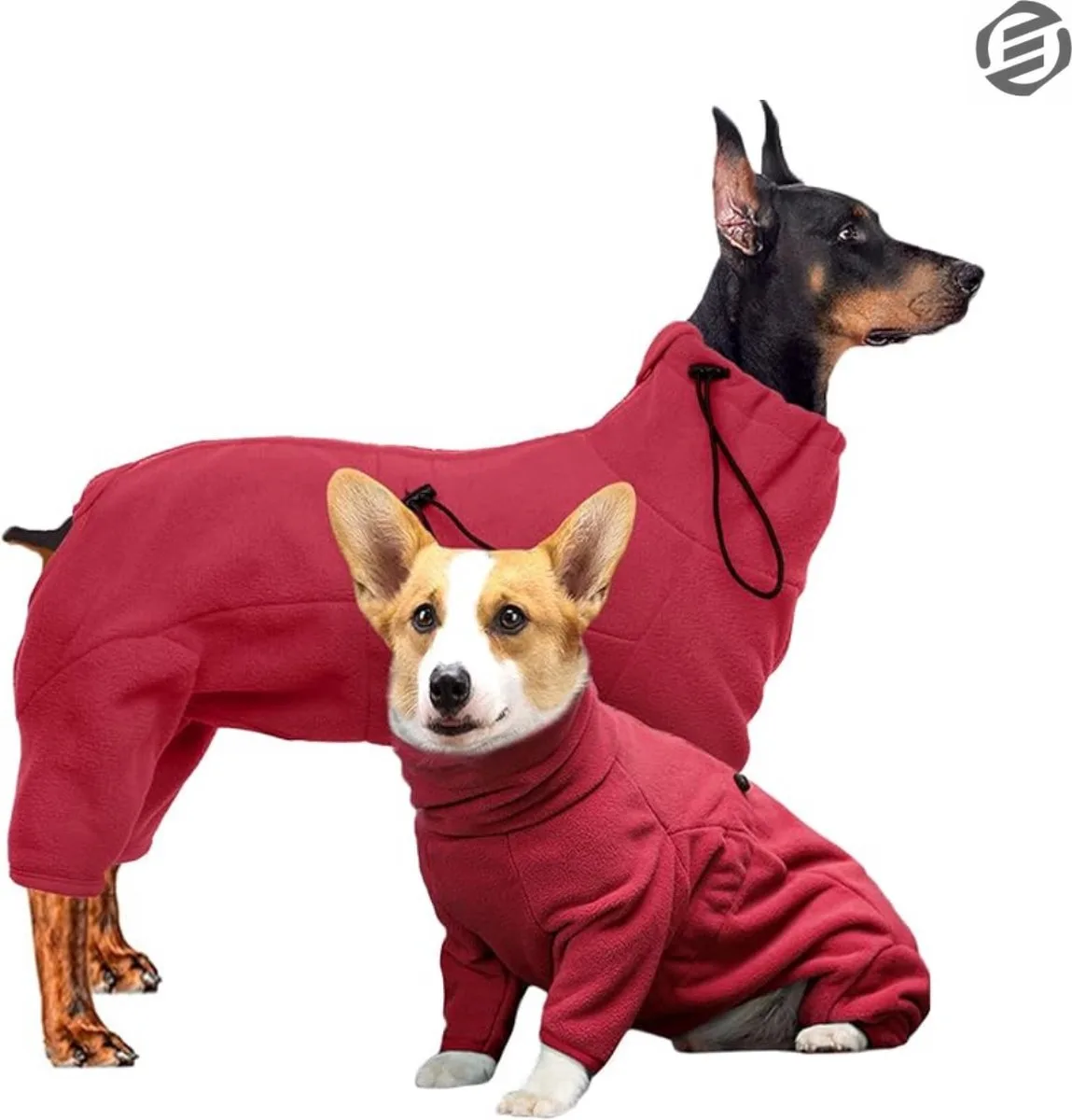 Honden Pyjama - Hondentrui - Honden Kleding - Hondenpyjama - Pyjama Voor Honden van Equivera – productfoto