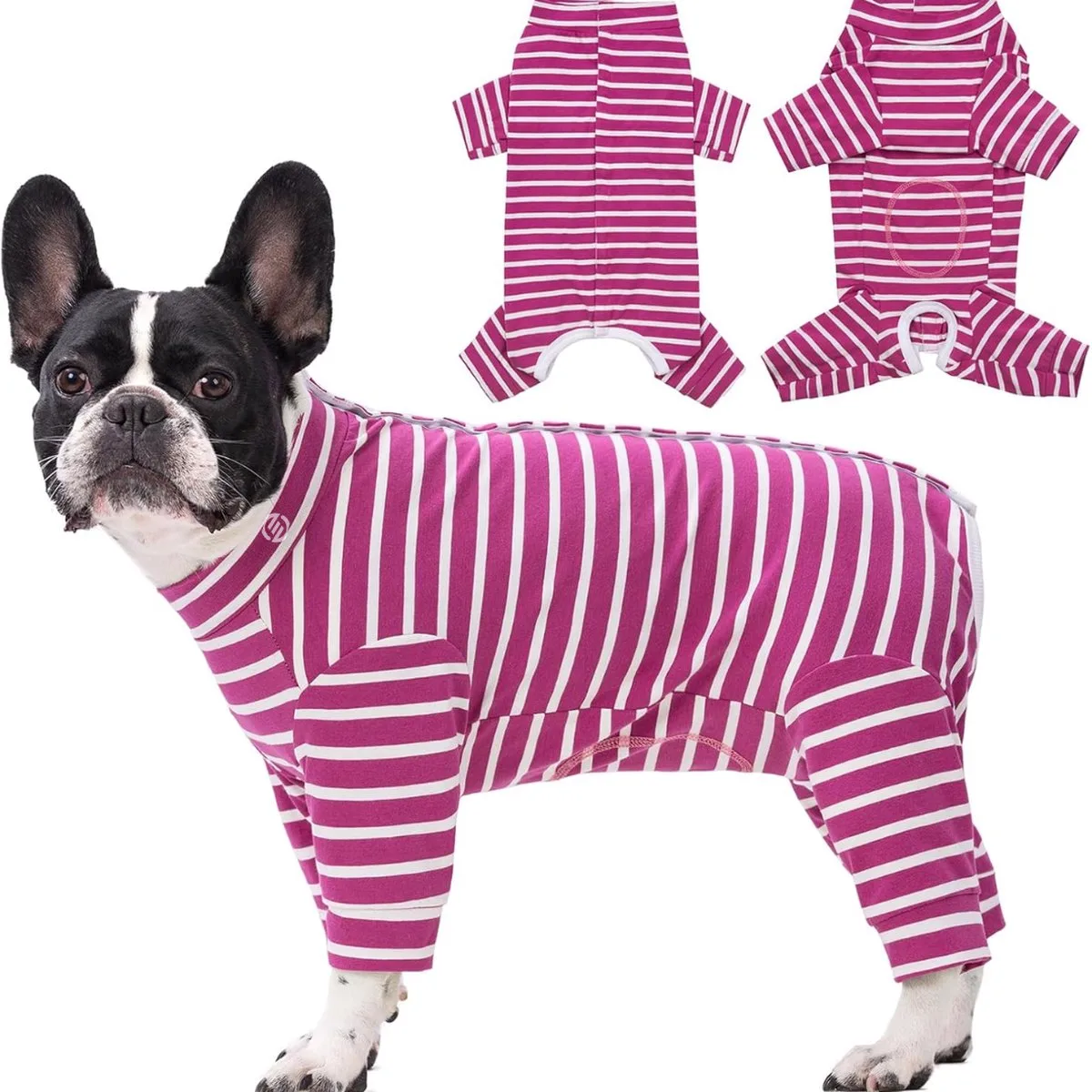 Honden Pyjama - Hondentrui - Honden Kleding - Hondenpyjama - Pyjama Voor Honden von Equivera in Rosa – Produktfoto
