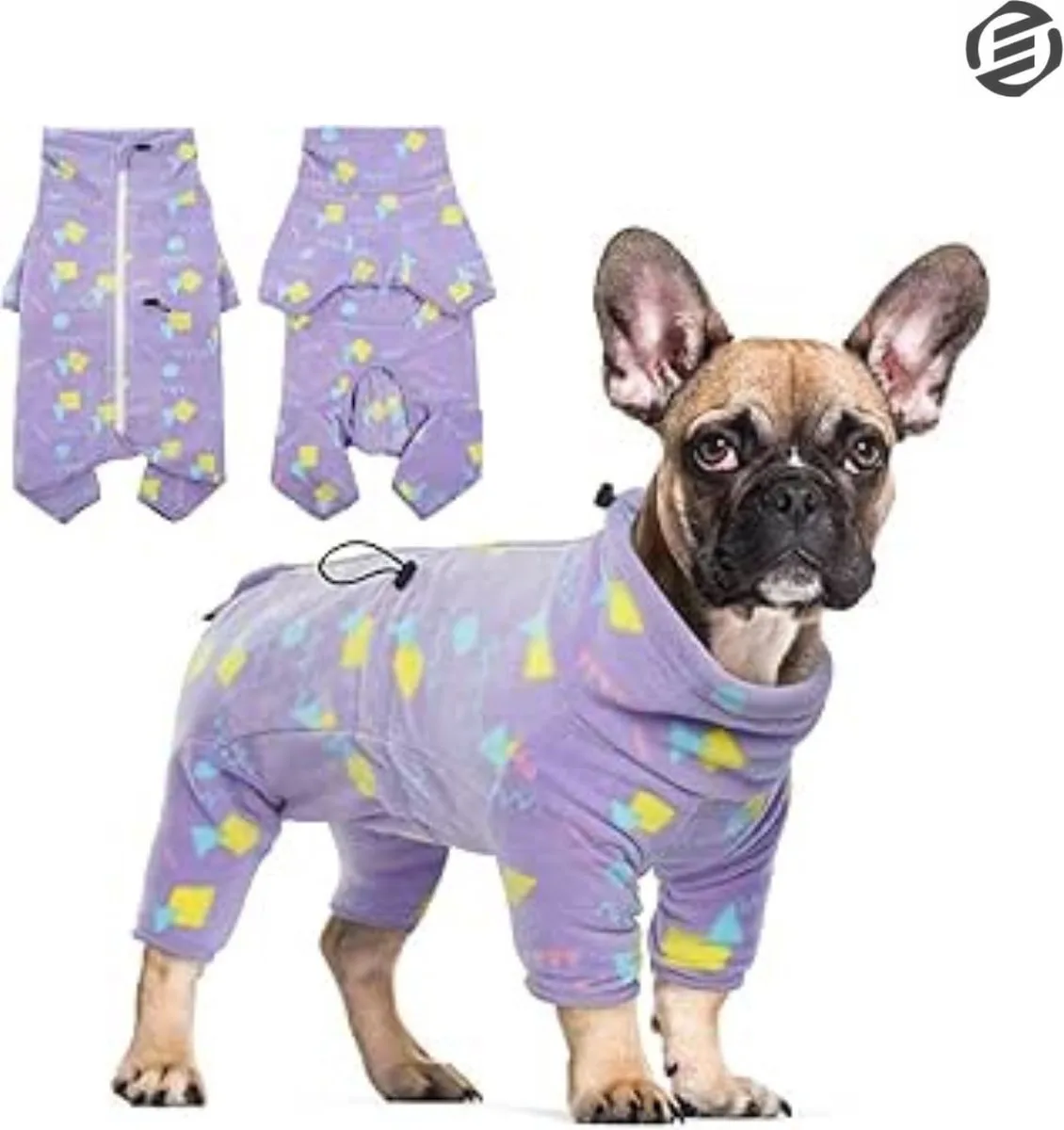 Honden Pyjama - Hondentrui - Honden Kleding - Hondenpyjama - Pyjama Voor Honden van Equivera – productfoto