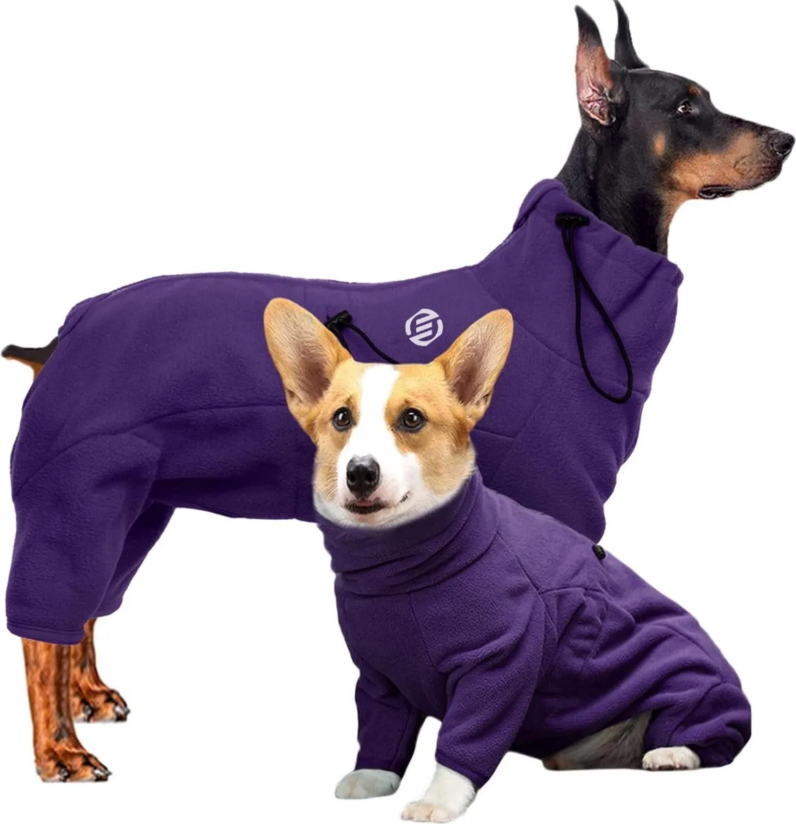 Honden Pyjama - Hondentrui - Honden Kleding - Hondenpyjama - Pyjama Voor Honden de Equivera en Violet – photo produit