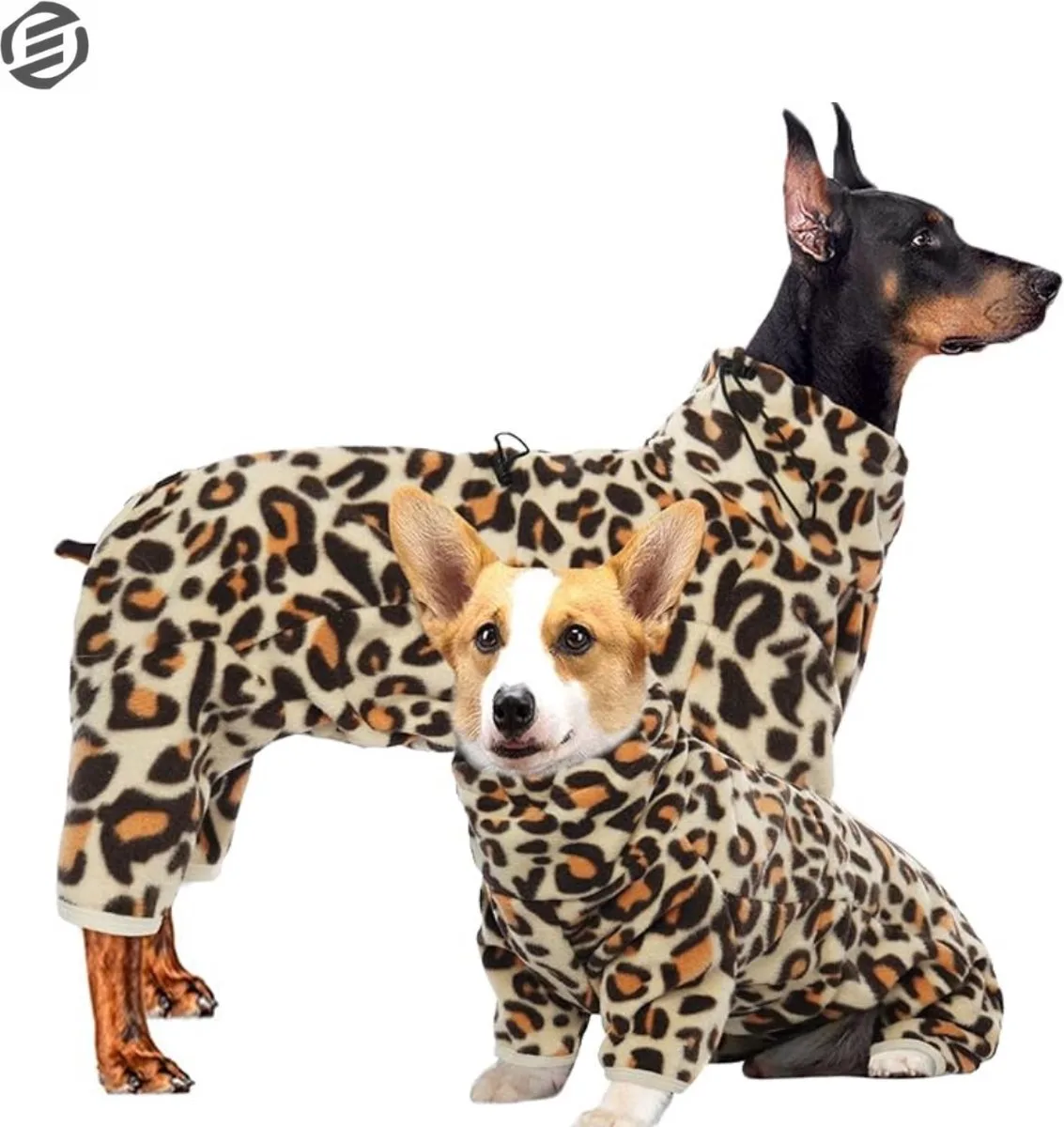 Honden Pyjama - Hondentrui - Honden Kleding - Hondenpyjama - Pyjama Voor Honden by Equivera in Beige – product photo