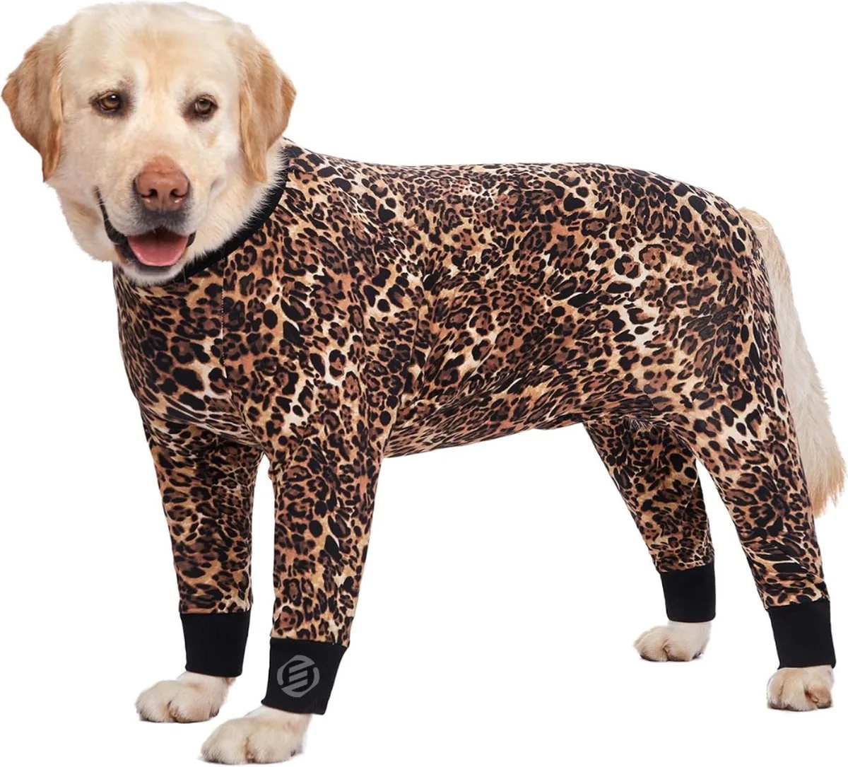 Honden Pyjama - Hondentrui - Honden Kleding - Hondenpyjama - Pyjama Voor Honden från Equivera i ‎leopard – produktbild