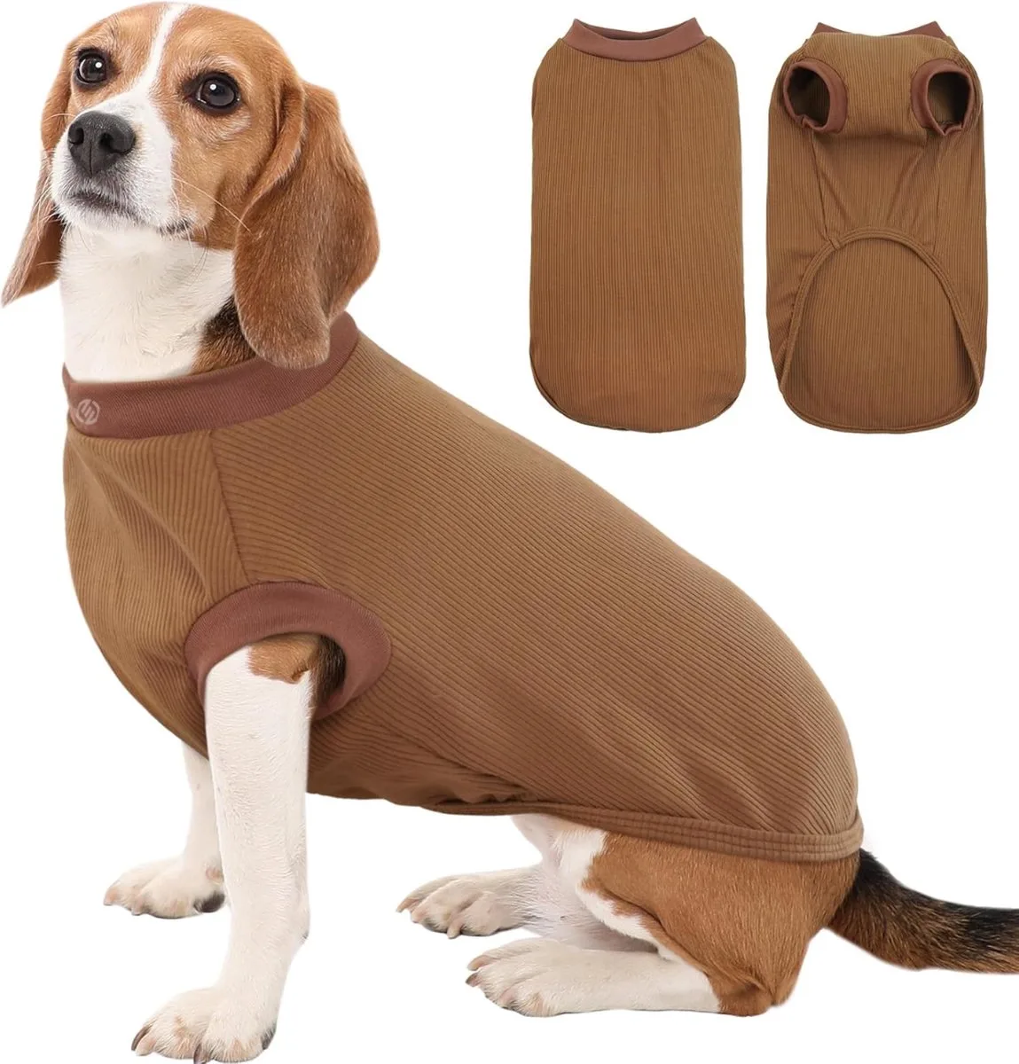 Honden Pyjama - Hondentrui - Honden Kleding - Hondenpyjama - Pyjama Voor Honden von Equivera in Braun – Produktfoto