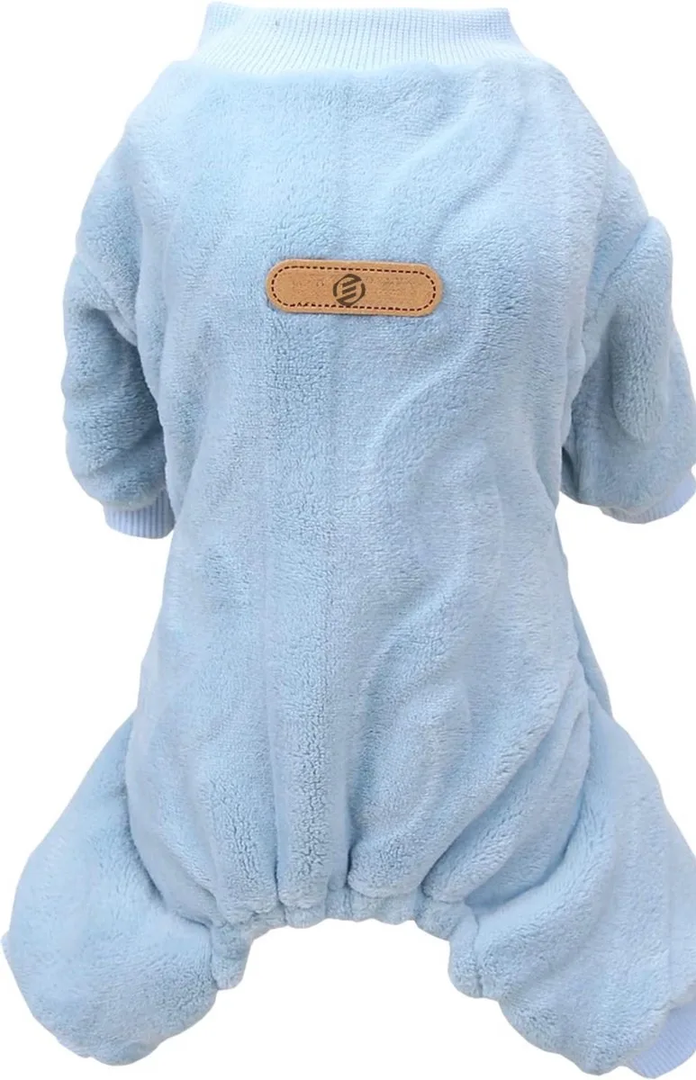 Honden Pyjama - Hondentrui - Honden Kleding - Hondenpyjama - Pyjama Voor Honden de Equivera en Bleu – photo produit