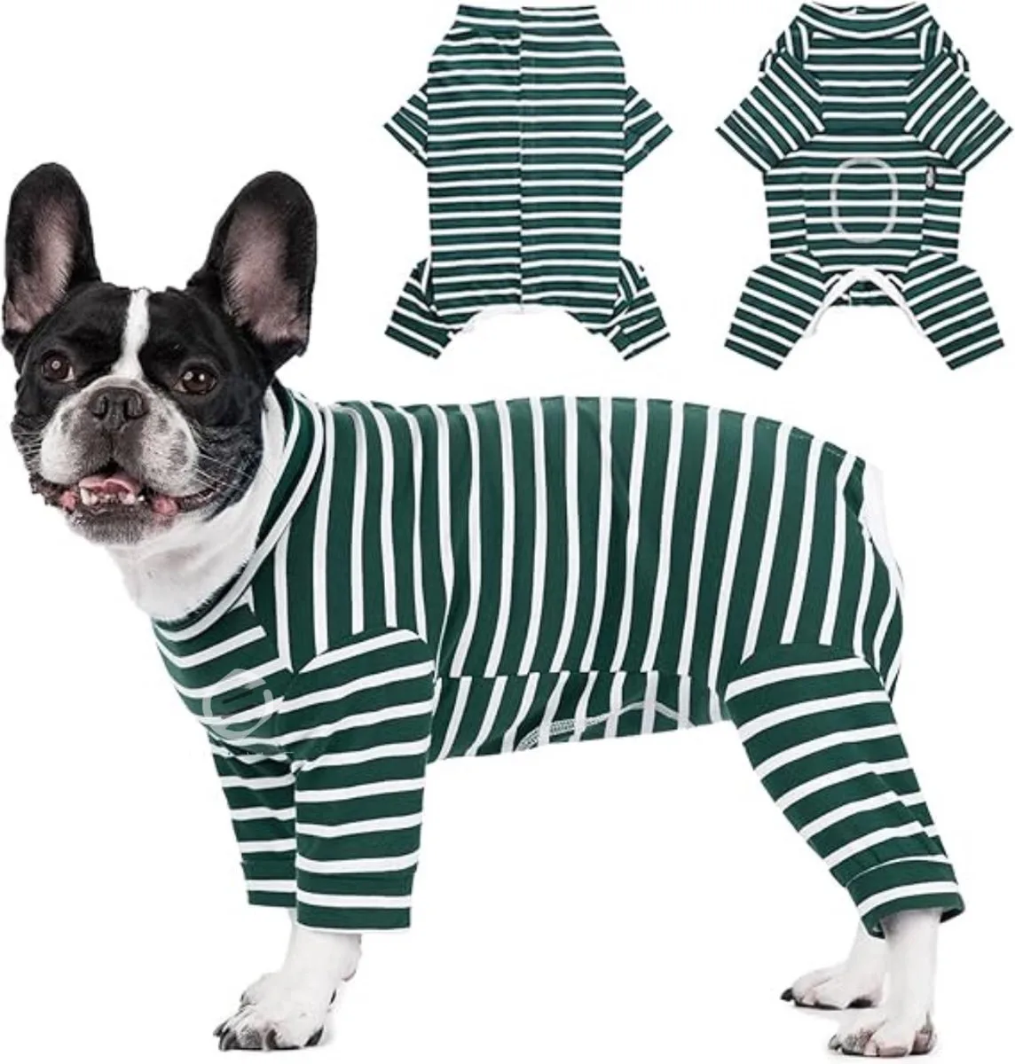 Honden Pyjama - Hondentrui - Honden Kleding - Hondenpyjama - Pyjama Voor Honden från Equivera i Grön – produktbild
