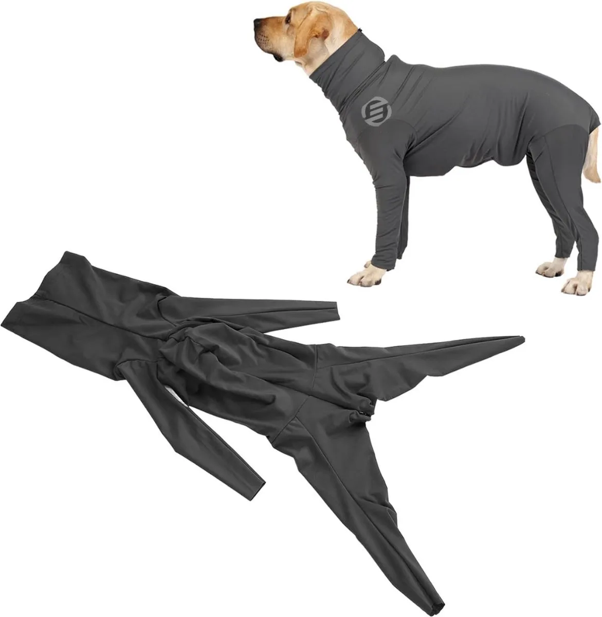 Honden Pyjama - Hondentrui - Honden Kleding - Hondenpyjama - Pyjama Voor Honden från Equivera i Grå – produktbild