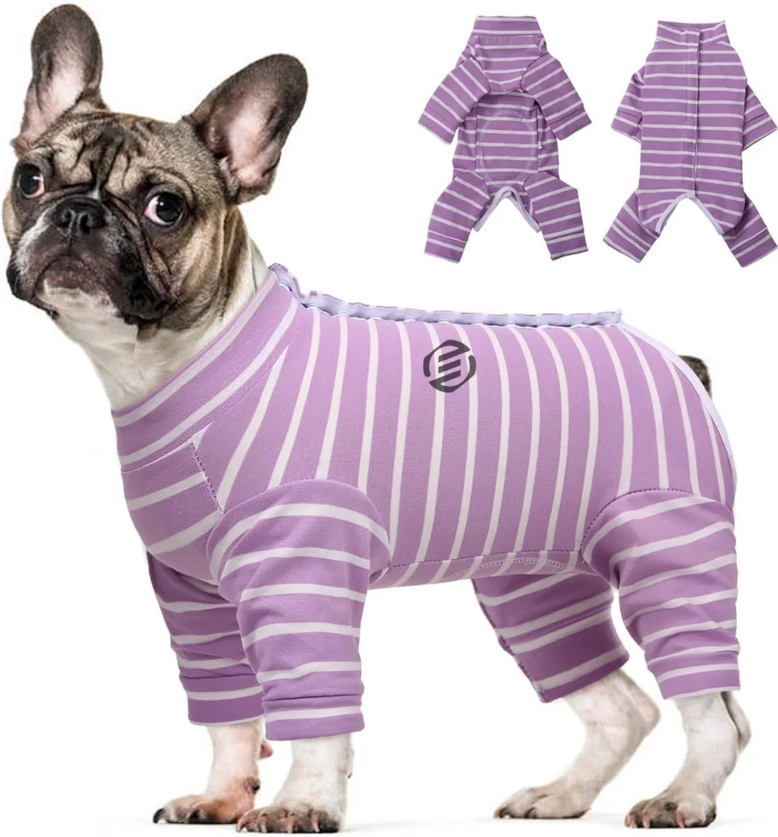 Honden Pyjama - Hondentrui - Honden Kleding - Hondenpyjama - Pyjama Voor Honden by Equivera in Purple – product photo