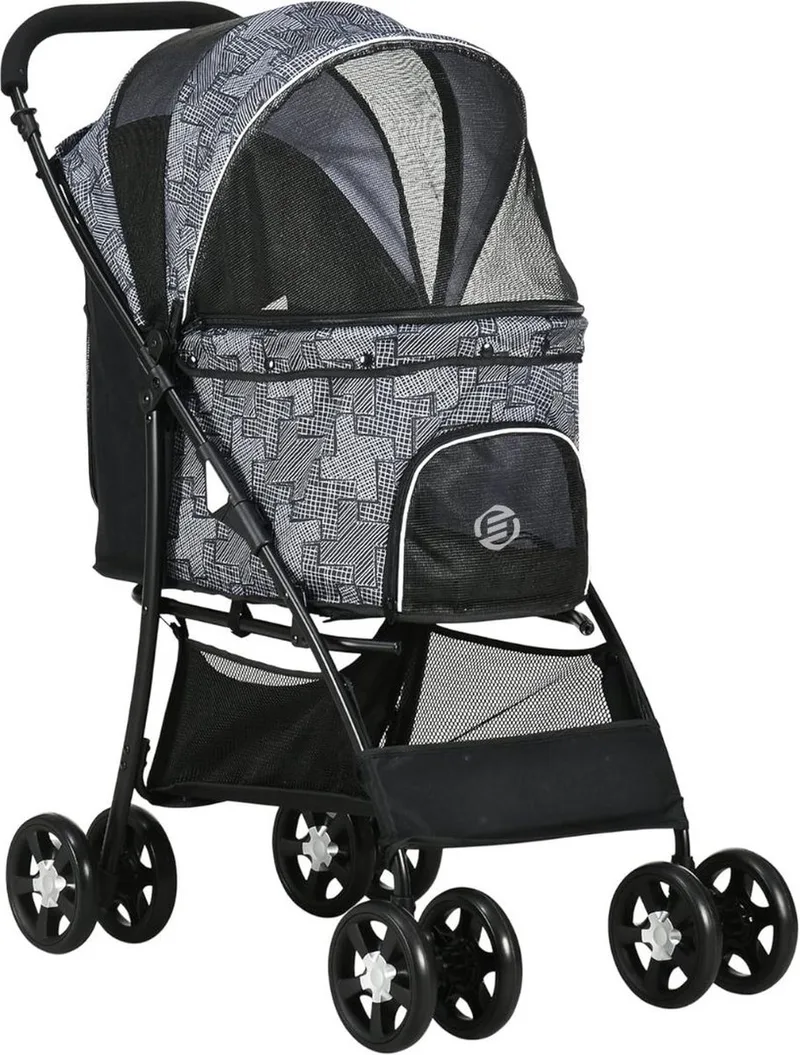 Hondenbuggy - Honden Buggy - Hondenbuggy's - Hondenbuggy All Terrain - Hondenbuggy Comfort - Hondenwagen - Kinderwagen voor Hond - Kinderwagen voor Honden by Equivera – product photo