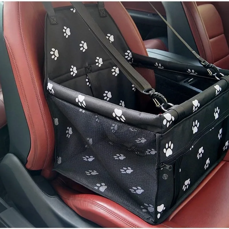 Hondenmand Auto Met Gordel - Hondenmand - Hondenmand Auto - Autostoel Hond - Hondenstoel Auto - Met Gordel fra Equivera – produktbillede