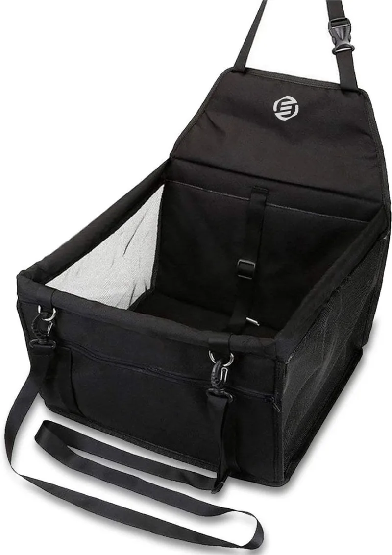Katten Vervoersbox - Kattenvervoersbox - Reistas Katten - Reismand - Kattendraagtas - Transporttas by Equivera in Black – product photo