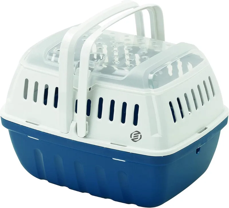 Katten Vervoersbox - Kattenvervoersbox - Reistas Katten - Reismand - Kattendraagtas - Transporttas by Equivera in White – product photo