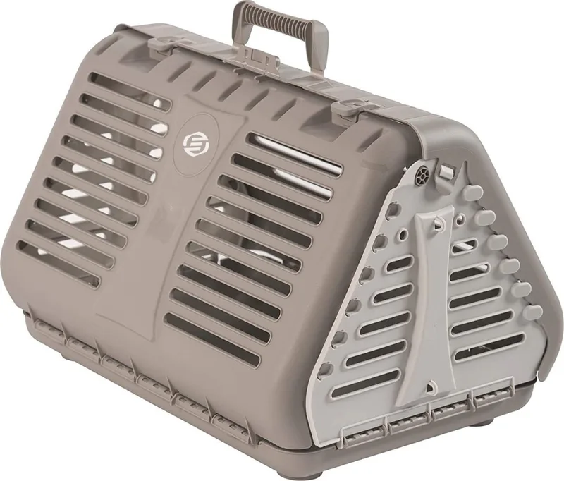 Katten Vervoersbox - Kattenvervoersbox - Reistas Katten - Reismand - Kattendraagtas - Transporttas by Equivera in Cappuccino – product photo