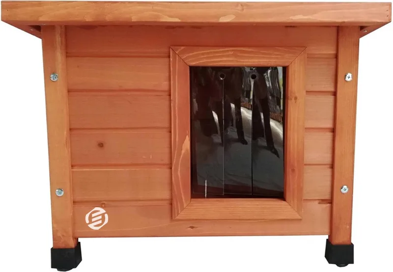 Kattenhuis Voor Buiten - Kattenhuis Buiten - Kattenhok - Kattenhuisje - Kattenvilla - Kattenhok Buiten fra Equivera i Hout – produktbillede
