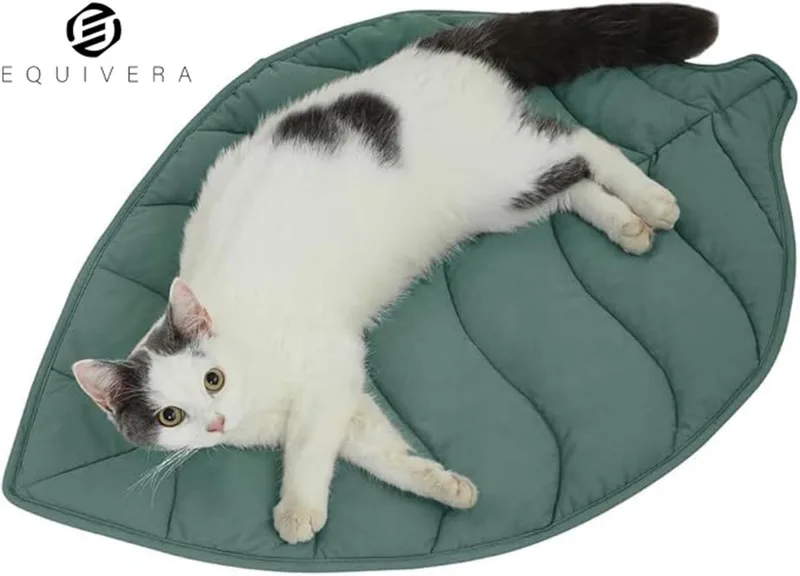 Kattensofa - Kattenbed - Kattenstoel - Kattenmand - Kattenbank by Equivera in Bladeren – product photo