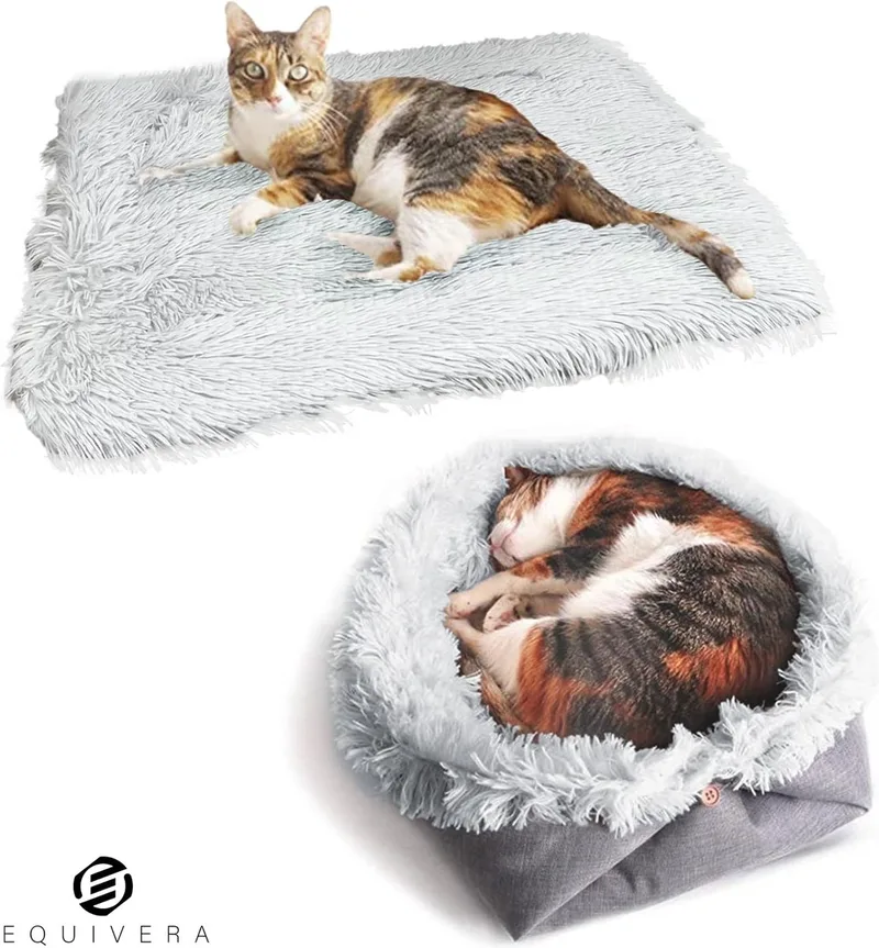 Kattensofa - Kattenbed - Kattenstoel - Kattenmand - Kattenbank by Equivera in Grey – product photo