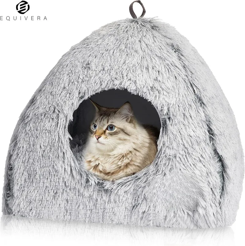 Kattensofa - Kattenbed - Kattenstoel - Kattenmand - Kattenbank by Equivera in Grey – product photo