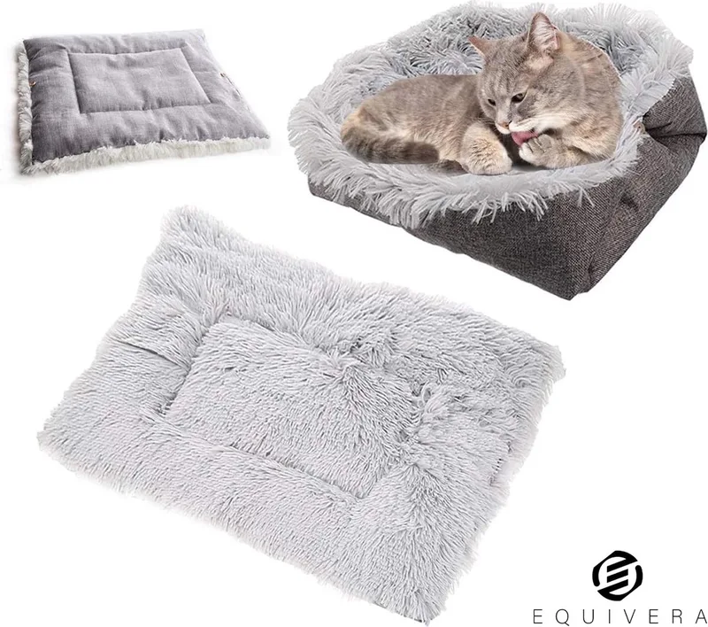 Kattensofa - Kattenbed - Kattenstoel - Kattenmand - Kattenbank by Equivera in Grey – product photo