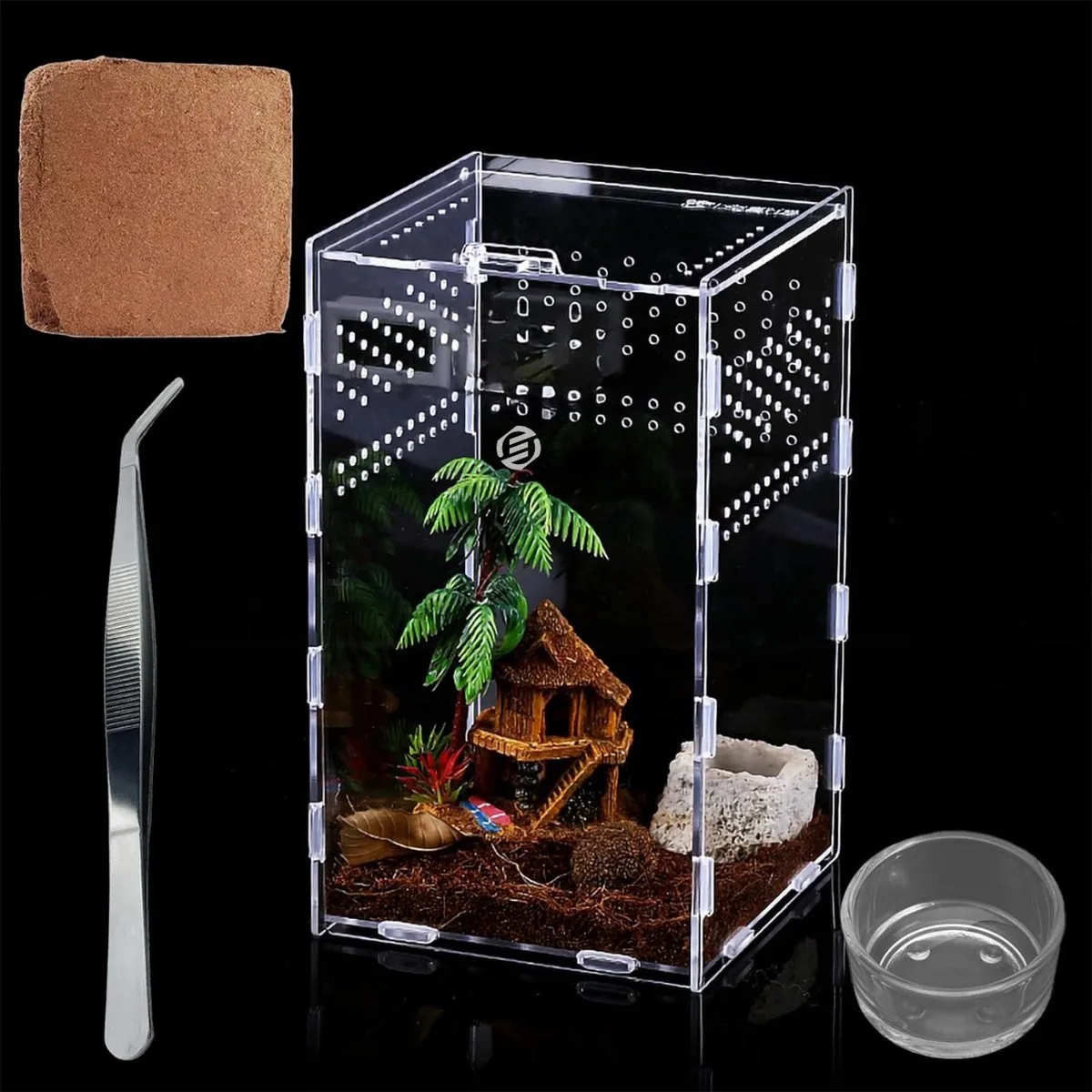 Mierenboerderij - Ant Farm - Mierennest - Mierenhuis - Mierenhotel - Mierenkolonie - Premium von Equivera in Transparaant – Produktfoto