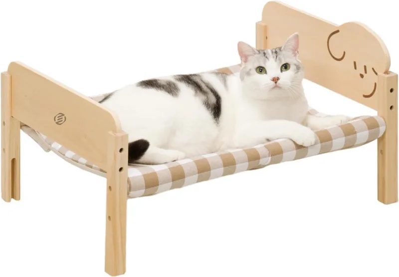 Radiatorhangmat Kat - Hangmat Kat - Kattenmand Radiator - Radiatormand Kat - Kattenhangmat Radiator by Equivera in Brown – product photo