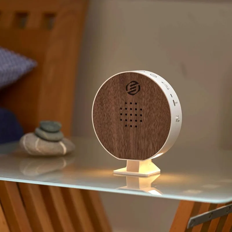 Vogelgeluiden Huisje met Sensor - Vogelgeluiden Huisje voor op Toilet - Vogelhuisje met Geluid - Singing Bird Box - Bewegingsmelder fra Equivera i Walnotenhout – produktbillede