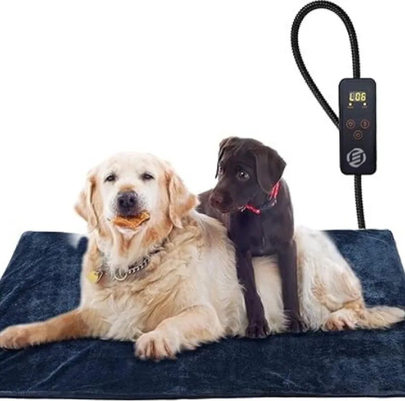 Warmtemat voor Huisdieren - Verwarmingsmat Huisdieren - Warmtedeken voor Honden en Katten - Warmtemat Kat - Warmtemat Hond - Zelfverwarmende Kattendeken by Equivera in Blawn – product photo