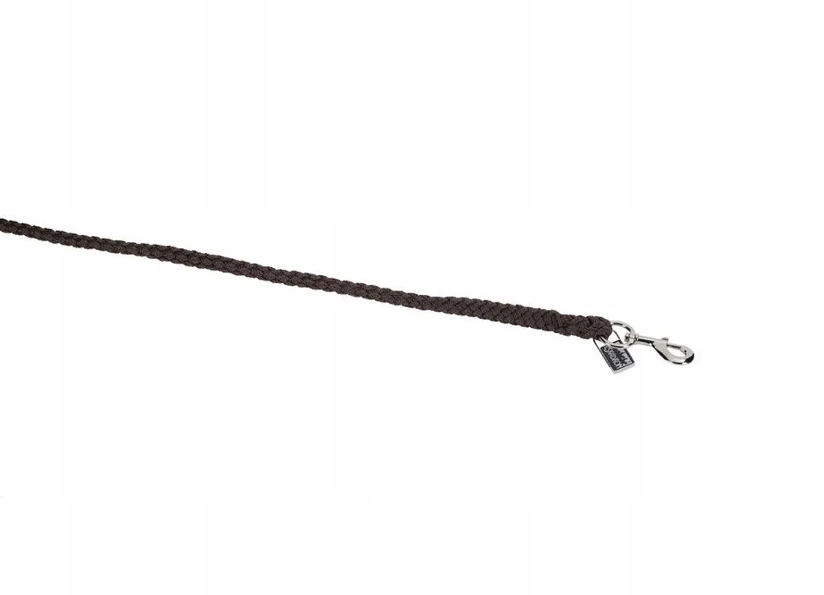 Basic Longe Lijn met Klassieke Karabijnhaak by Eskadron in Donkerbruin – product photo