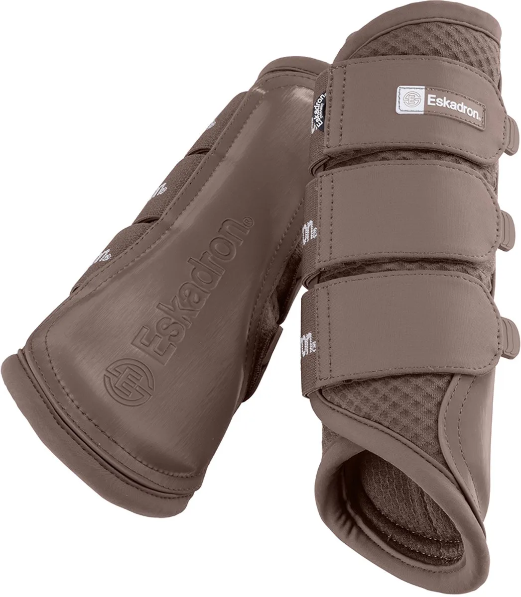 Beenbeschermers Eskadron Dynamic Mesh de Eskadron en Middenbruin – photo produit