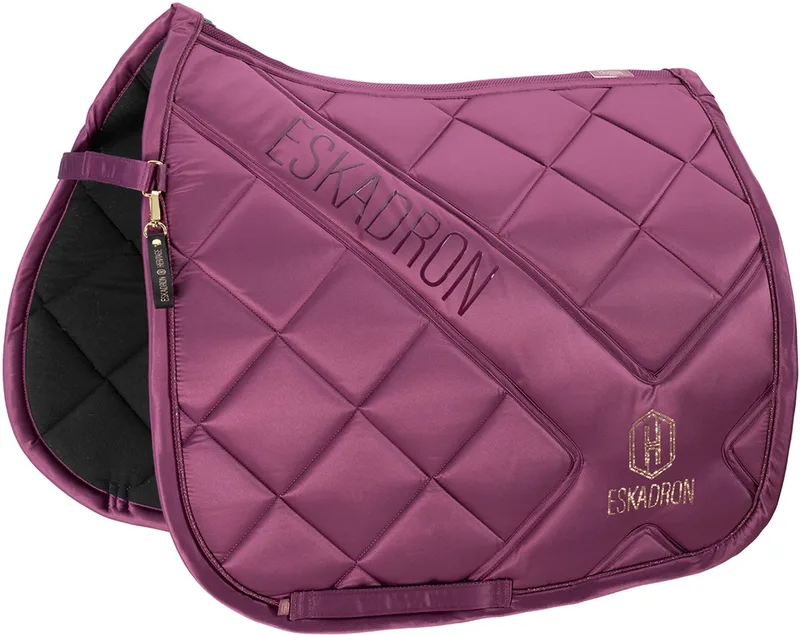 Bicross Mattgloss Heritage 25/26 Zadeldek Wild Berry - Dressuur by Eskadron in Pink – product photo