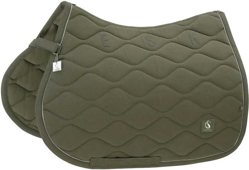 Denim Zadeldek Classic Sports 25 Full by Eskadron in Dusty Olive – product photo
