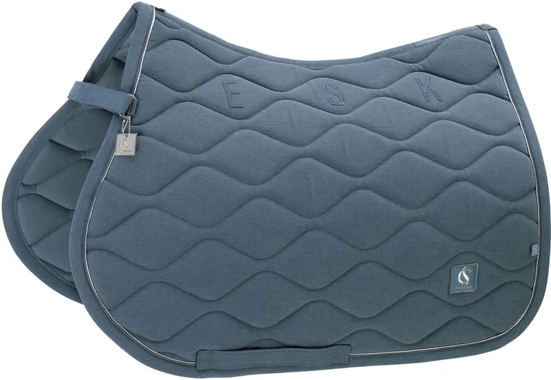 Denim Zadeldek Classic Sports 25 Full de Eskadron en Steel Blue – photo produit