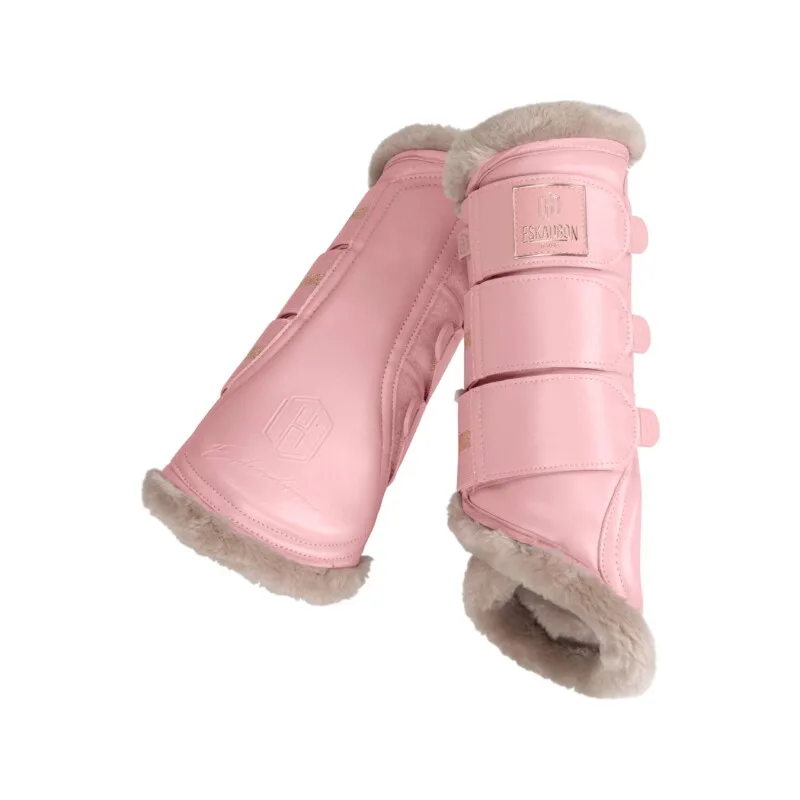 Gamaschen Glamslate Heritage Kunstfell rosa L de Eskadron en Regular – photo produit
