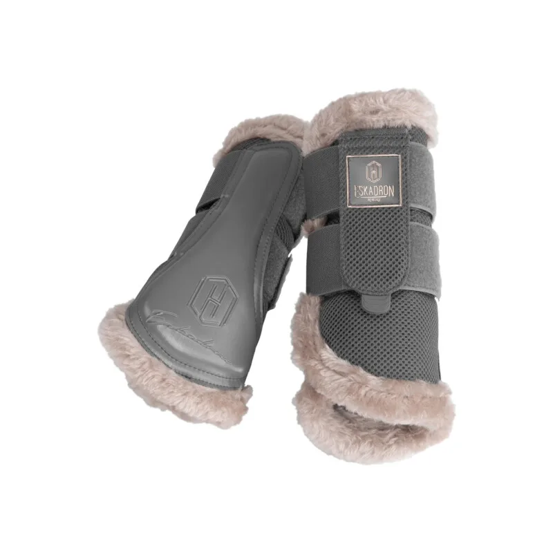 Gamaschen Mesh Fauxfur Heritage grau L de Eskadron en Regular – photo produit