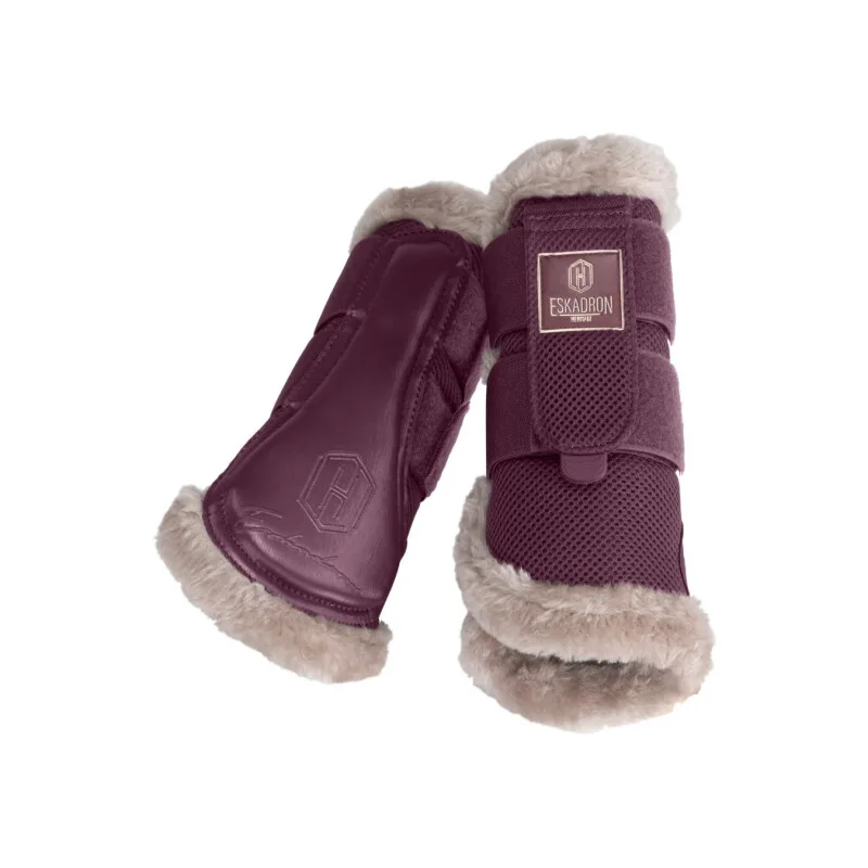 Gamaschen Mesh Fauxfur Heritage lila XL by Eskadron in Regular – product photo