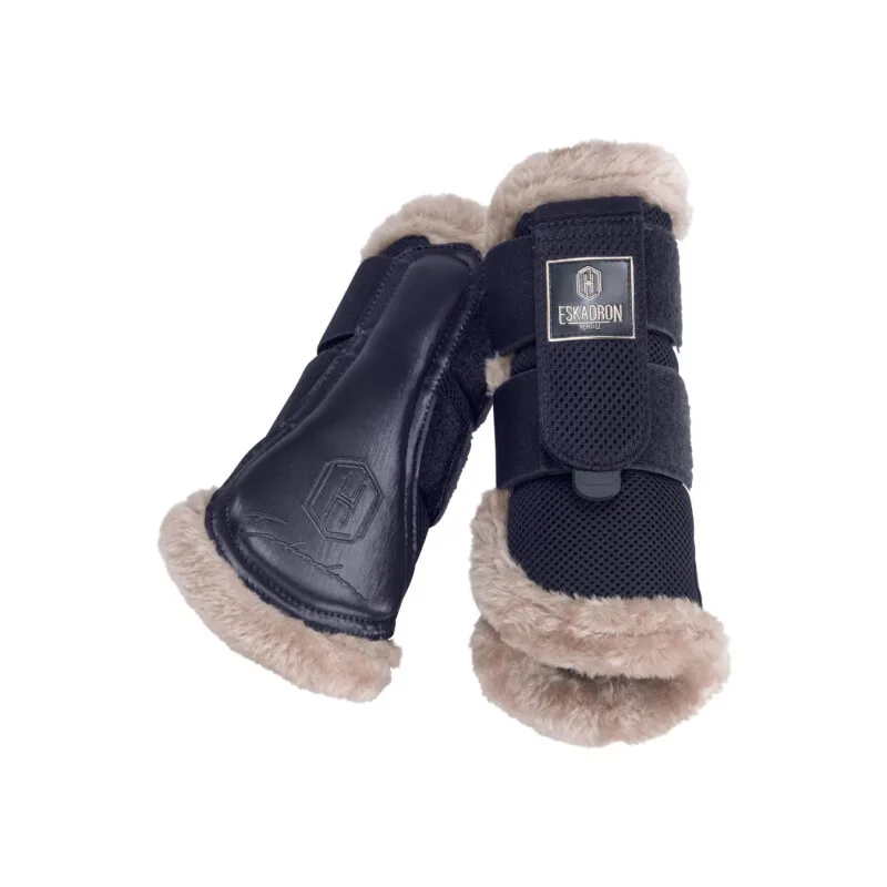Gamaschen Mesh Fauxfur Heritage navy XL van Eskadron in Regular – productfoto