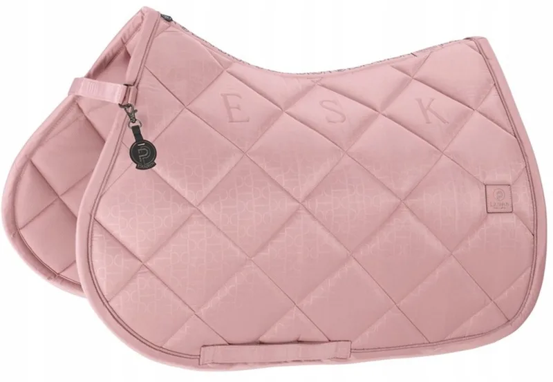 GLOSSY BIT Zadeldek Pony Zacht - Stijlvol & Functioneel by Eskadron in Red – product photo