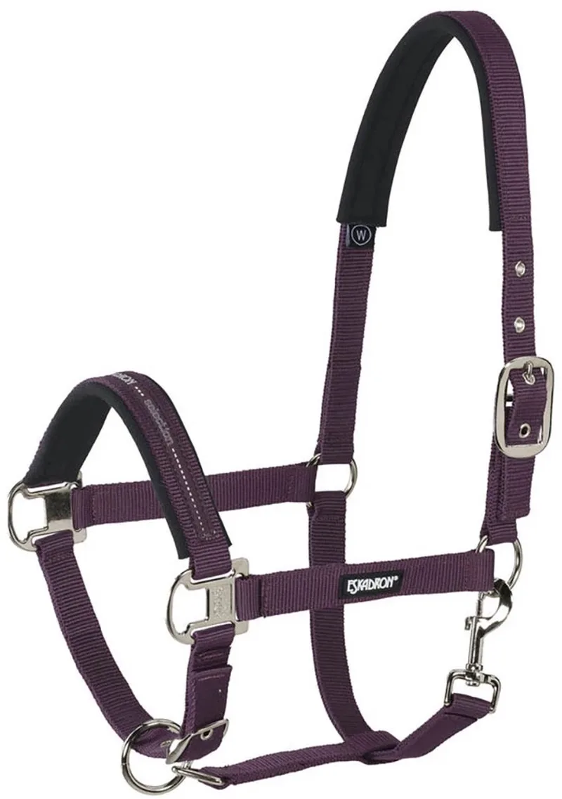 Halster Classic Sports Donkerrood - Donkerrood - paard by Eskadron in Donkerrood – product photo