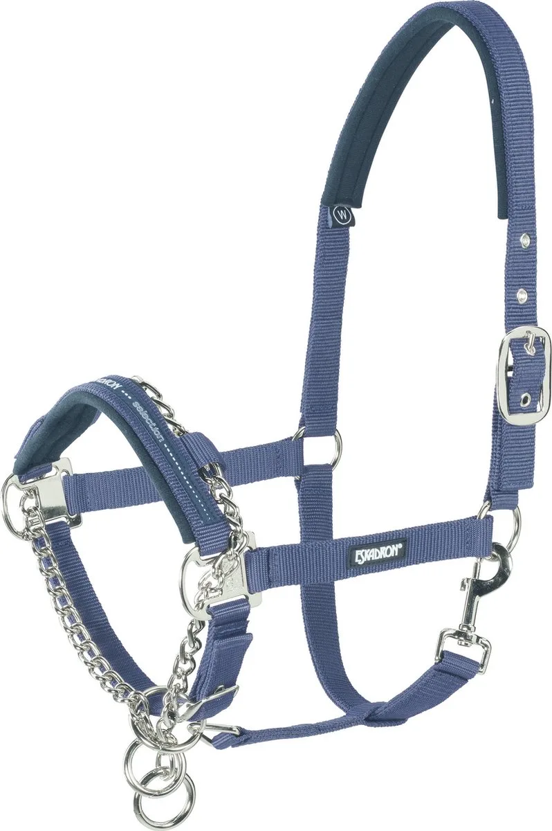 Halster control leadchain Nightblue - Cob by Eskadron in Blue – product photo