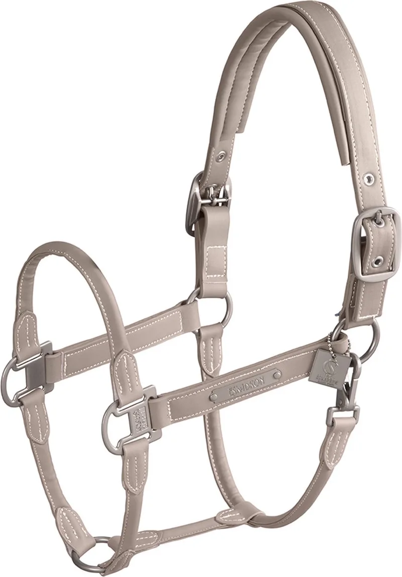 Halster Eskadron Classic Sports Leather Double Pin von Eskadron in Braun – Produktfoto