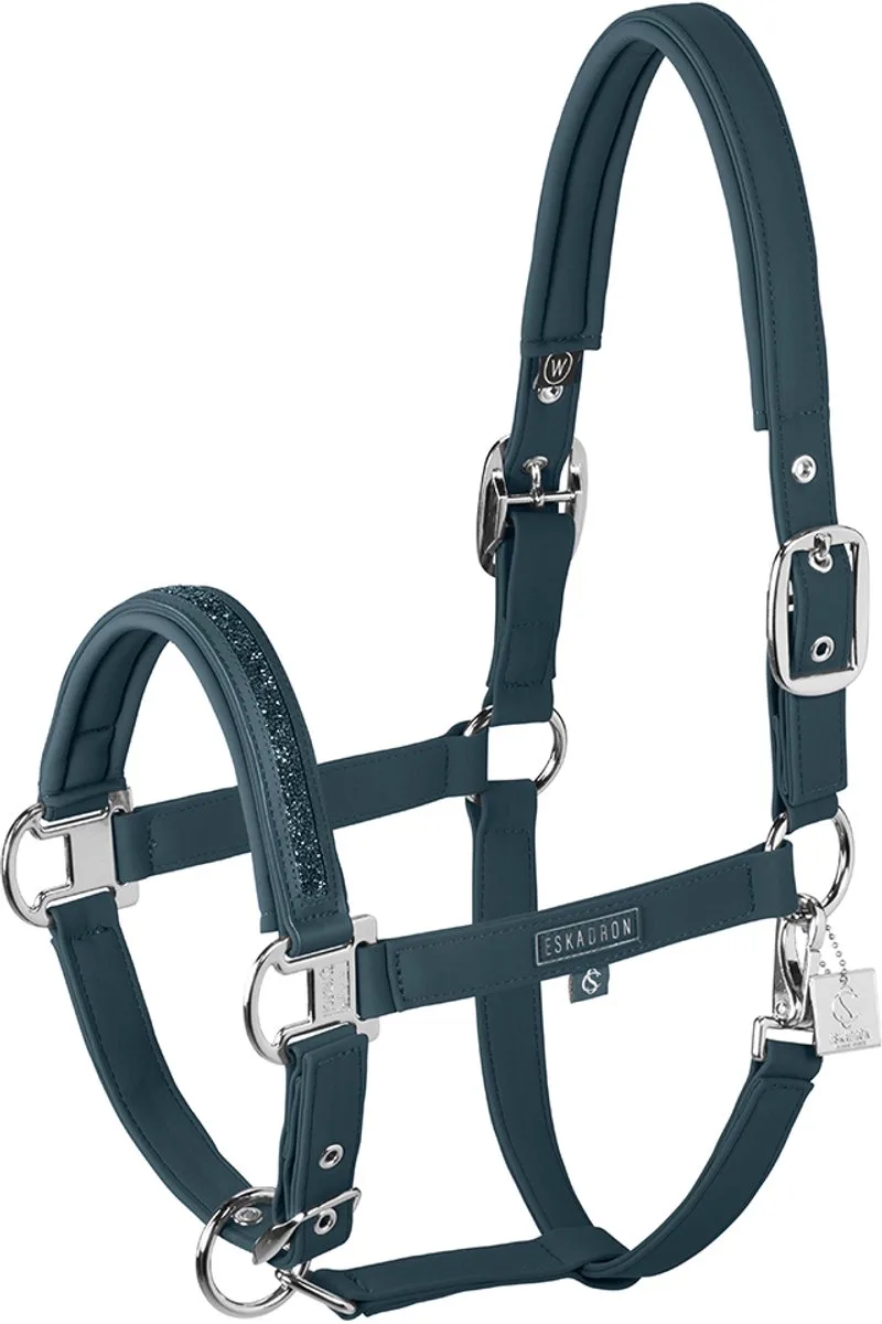 Halster Eskadron Classic Sports Softshell Jewel Double Pin de Eskadron en Middenblauw – photo produit