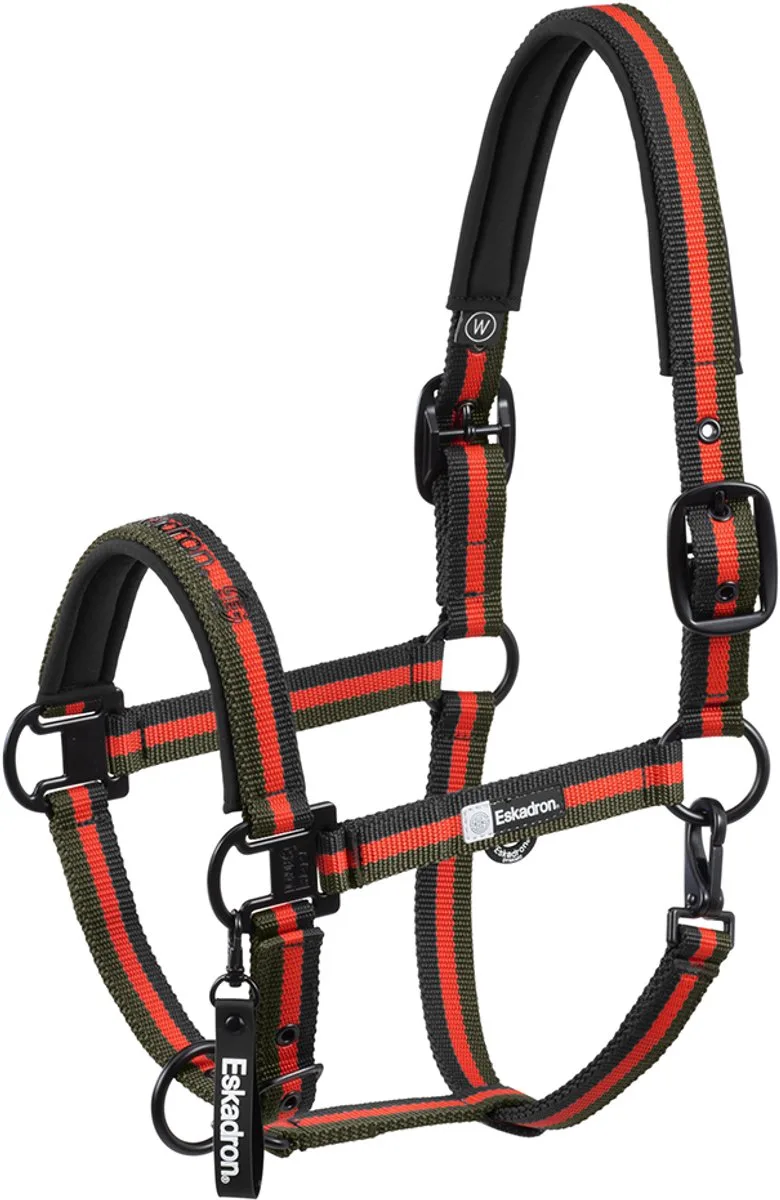 Halster Eskadron Dynamic Double Pin de Eskadron en Zwart-rood – photo produit