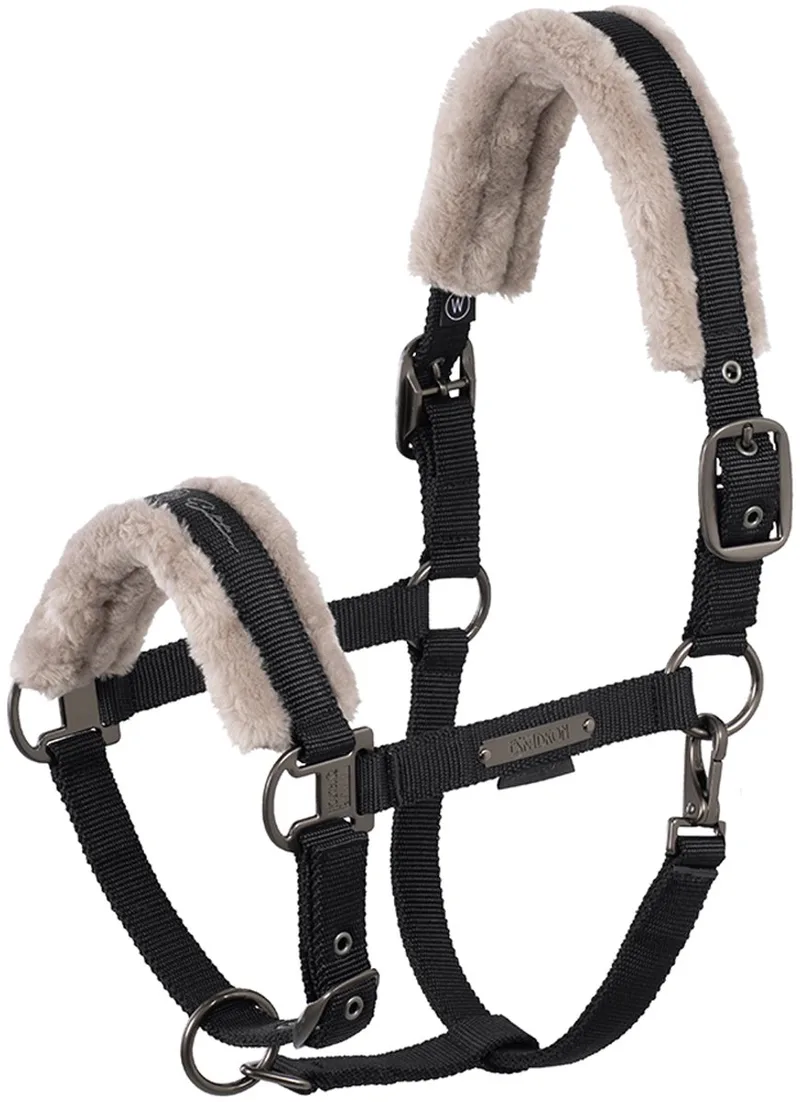 Halster Eskadron Platinum Double Pin Faux Fur by Eskadron in Black – product photo