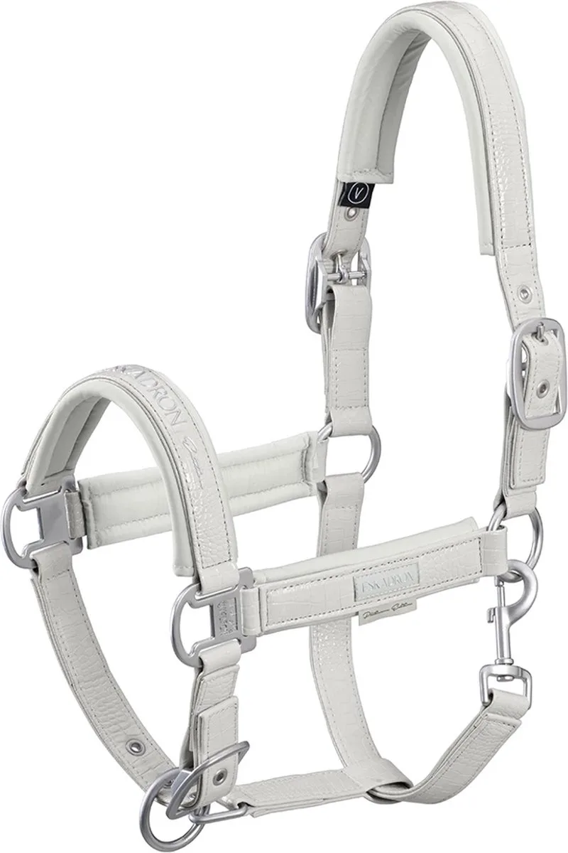Halster Platinum Croco - pony by Eskadron in Light grey – product photo